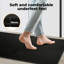 Rectangle 75.5 cm x 76.5 cm Faux Leather Area Rug