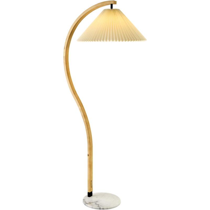 Harpp Floor Lamp, Gold