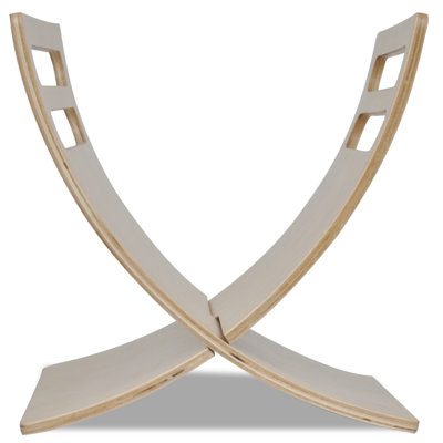 Wood Free Standing Magazine Rack