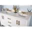Ensemble de meuble-lavabo double 59 po avec miroir Ahseem-784177336