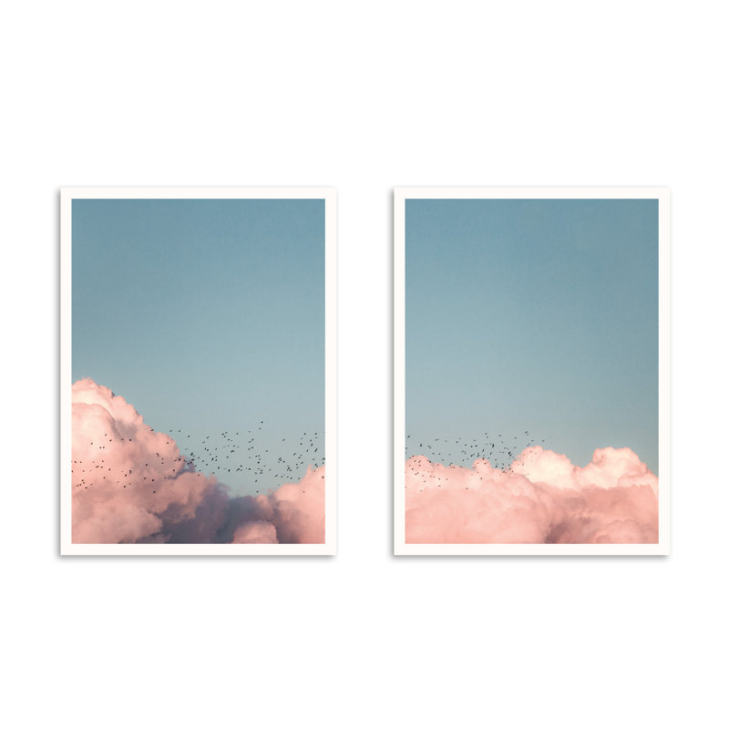 Flock - 2 Piece No Frame Print, 51 cm H x 41 cm W x 0.1 cm D