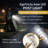 Solar Led Post Light, Wall Light, Fence Light, High Efficiency Solar Panel, Stainless Steel, Easy Install