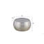 Table basse ronde de 32 po en aluminium-336381801