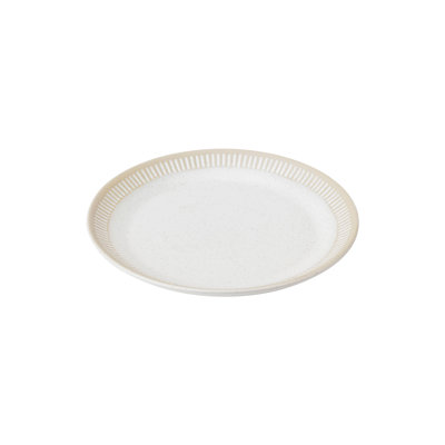 Knabstrup dinner plate, dinner plate, stoneware, dark gray, 19cm
