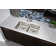 Lustertone 32.0625" L x 18.5" W Double Basin Undermount Kitchen Sink with Aqua Divide