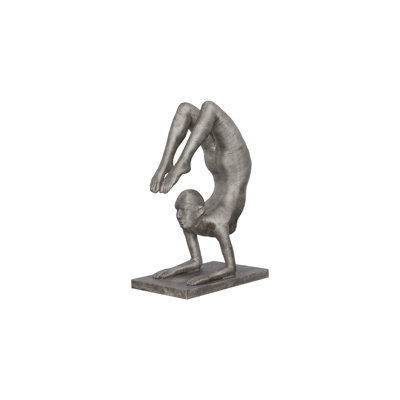 Handstand Scorpion Statue, Aluminum