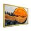 Dar Amber or du soleil rivière de cristal I - forêt, art mural-351749991-442286268-442286269