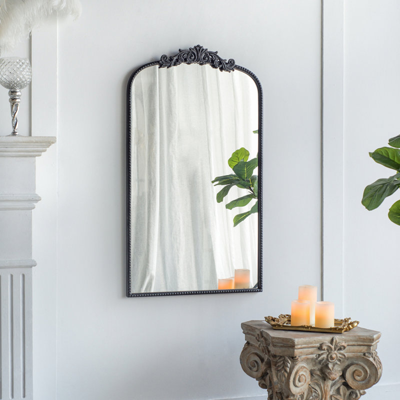 Miroir Classic Design, 41,7 po x 24 po, Noir