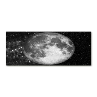 Moon - No Frame Print on Canvas