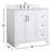 Moore 36'' Single Bathroom Vanity with Engineered Marble Top-465482811
