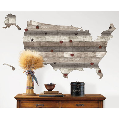Geography Wall Decal