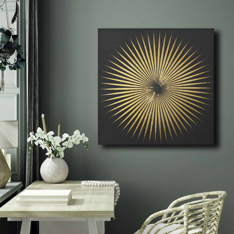 Peinture décorative sur toile