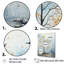 «Soft Blue Tones Maple Tree I», reproduction sur toile-1123440402-1123440406