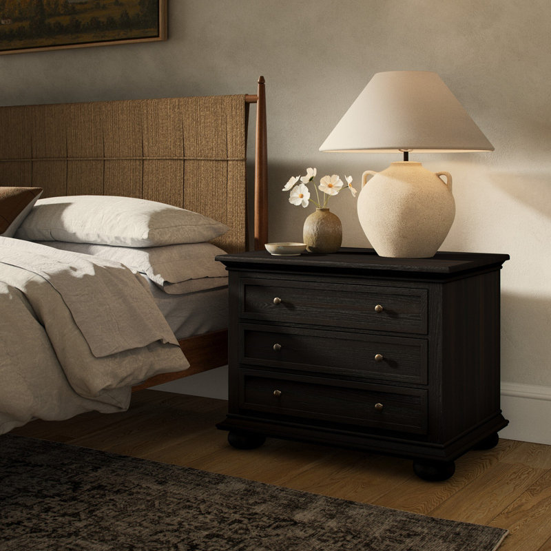 Geoffrey Nightstand, Black