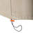 Modern Leisure Renaissance Patio Lounge Chair Cover, 35"L x 38"W x 31"H, Gray-1368705178