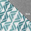 Tapis bleu sarcelle à chevrons-1717453154