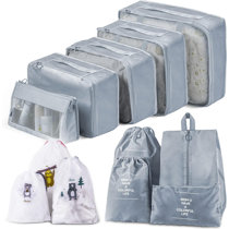 Aspispace Pack 2 x Vacuum storage bags, Transparente, M