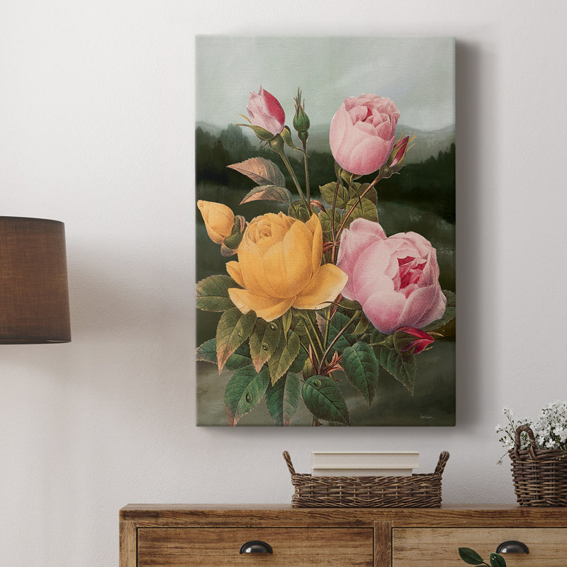 Botanical Landscape II - galerie sur mesure Cavas, H 18 po x l 12 po
