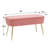 Collada Velvet Upholstered Bench-439960320