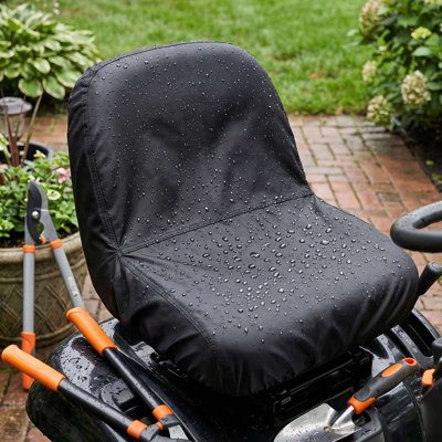Universal Waterproof Riding Lawn Mower Tractor Seat Cover Compatible with John Deere, Craftsman, Cub Cadet