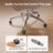 High Back Ergonomic Mesh Task Chair Big and Tall Reclining Comfy Home Office Chair for 300lbs-1308302472