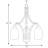 Wisten 3 - Light Steel Dimmable Chandelier-21228408