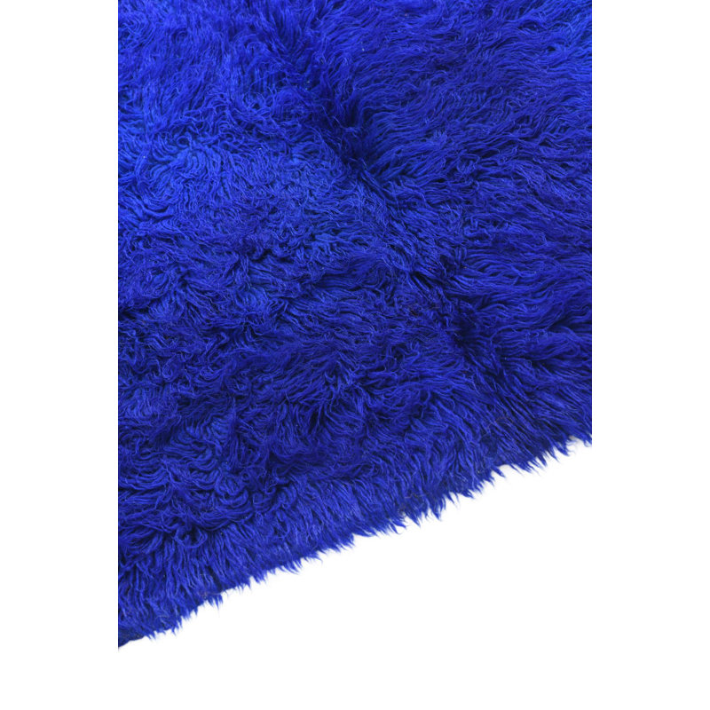 6 Ft Rectangle Pires Blue Rug
