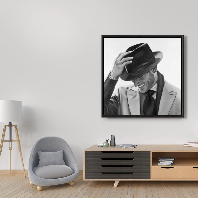Well-Dressed Man Print On Canvas
