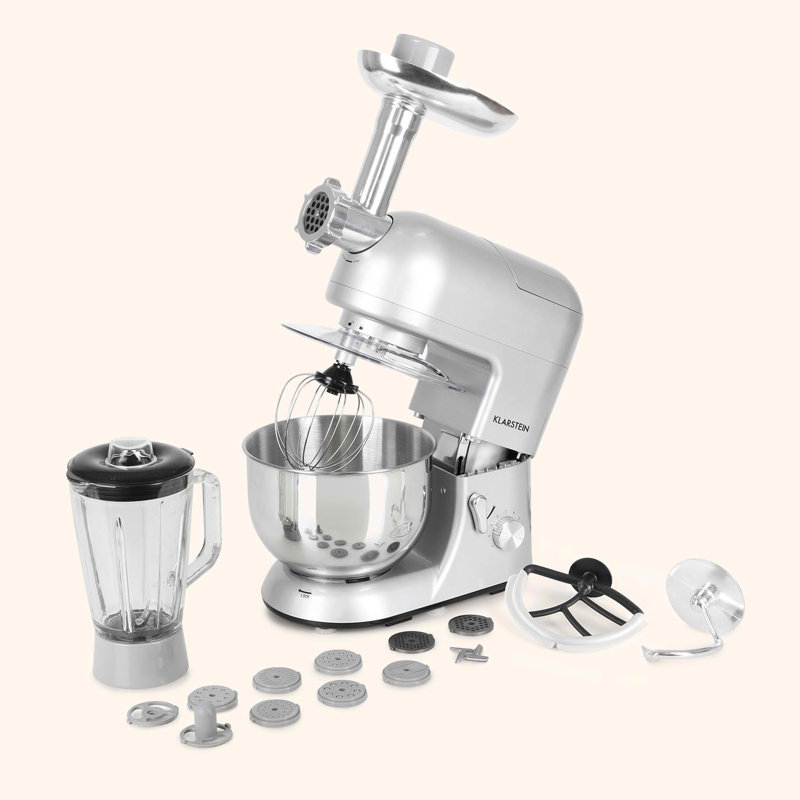 Klarstein 5L Stand Mixer, Grey