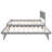 Full Size Platform Bed With Adjustable Trundle