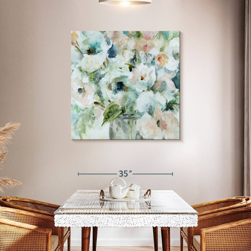 Blooming Softly, 39" H x 39" W