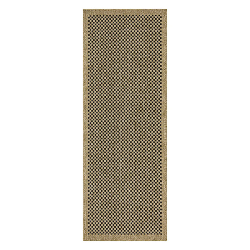 Durable Indoor/Outdoor Area Rug, Runner 2'7" x 7'3"
