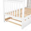Lit simple superposé au dessus d'un lit simple avec lit gigogne et rangement-1351494287