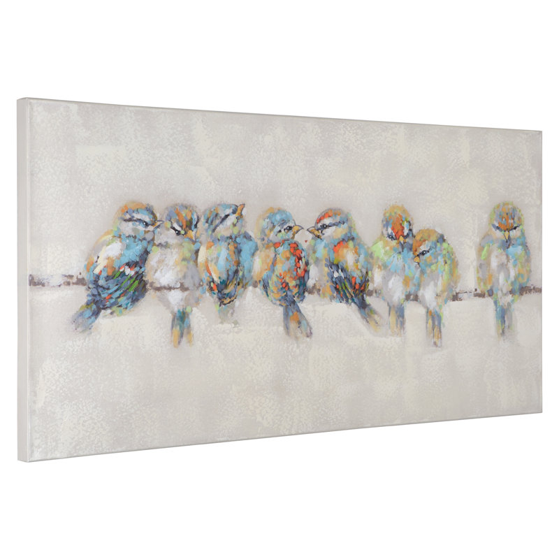 " Afternoon Gathering " Painting Print