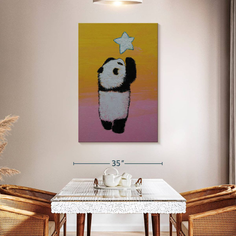 Brampt Panda Star, 48" H x 32" W
