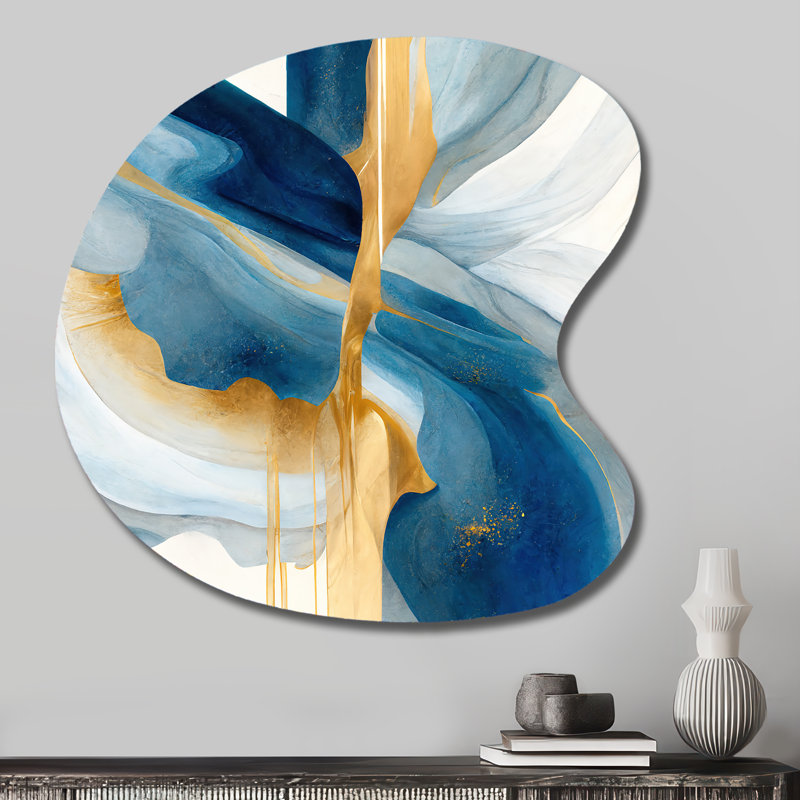 "Bold Expression Art I", forme unique, spirales abstraites en métal, reproduction de sculpture murale asymétrique en métal