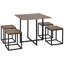 Cosey 4 - Person Dining Set