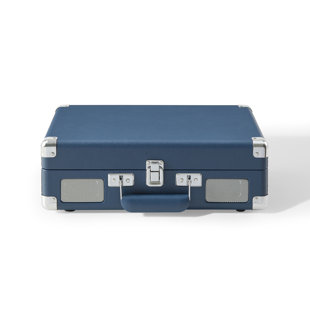 Portable 3 - Speed Turntable Decorative Record Player with Bluetooth