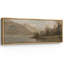 «Serene Abstract Landscape Extra Large», reproduction d'art sur toile encadrée-111696291-106766836