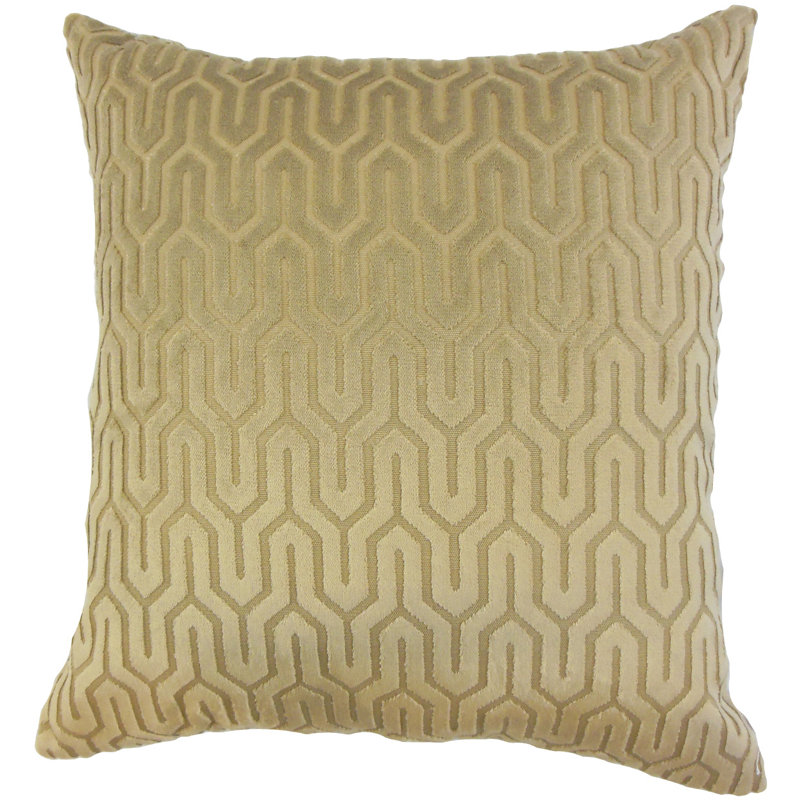 Chaney Geometric Reversible Throw Pillow, 22" x 22"