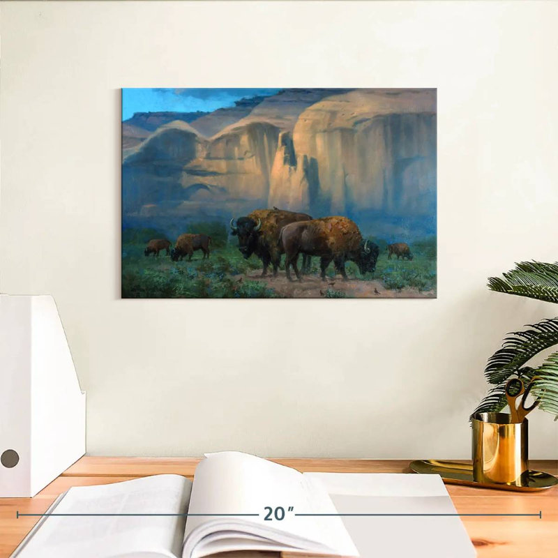 The Classic West, 8" H x 12" W