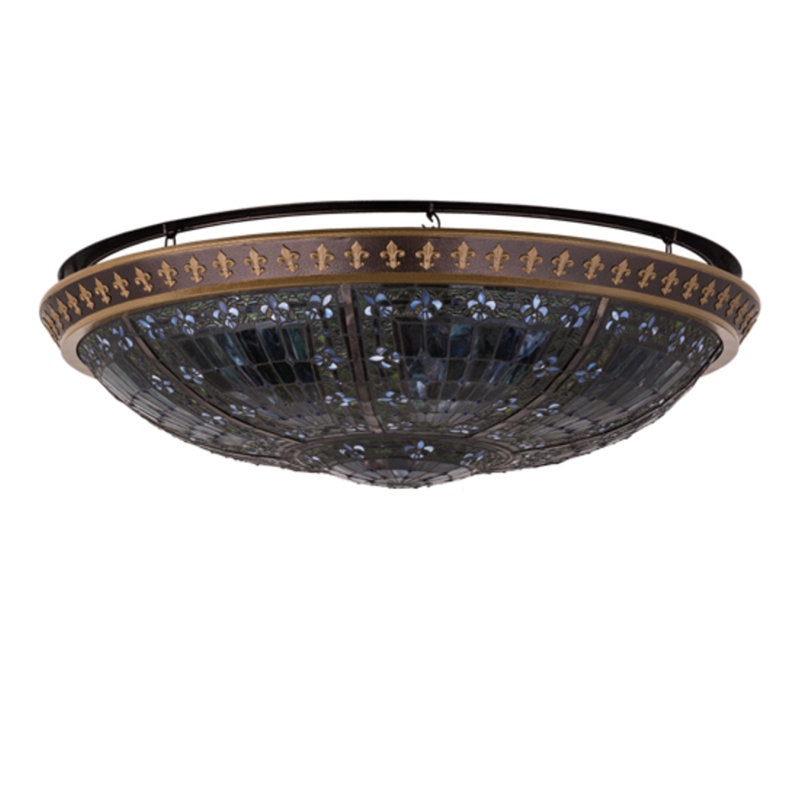 Fleur-de-lis 8 - Light Flush Mount