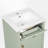 20" Single Bathroom Vanity Set With Ceramic Top-1511701639
