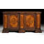 84" Wide 1 Drawer Walnut Wood Sideboard
