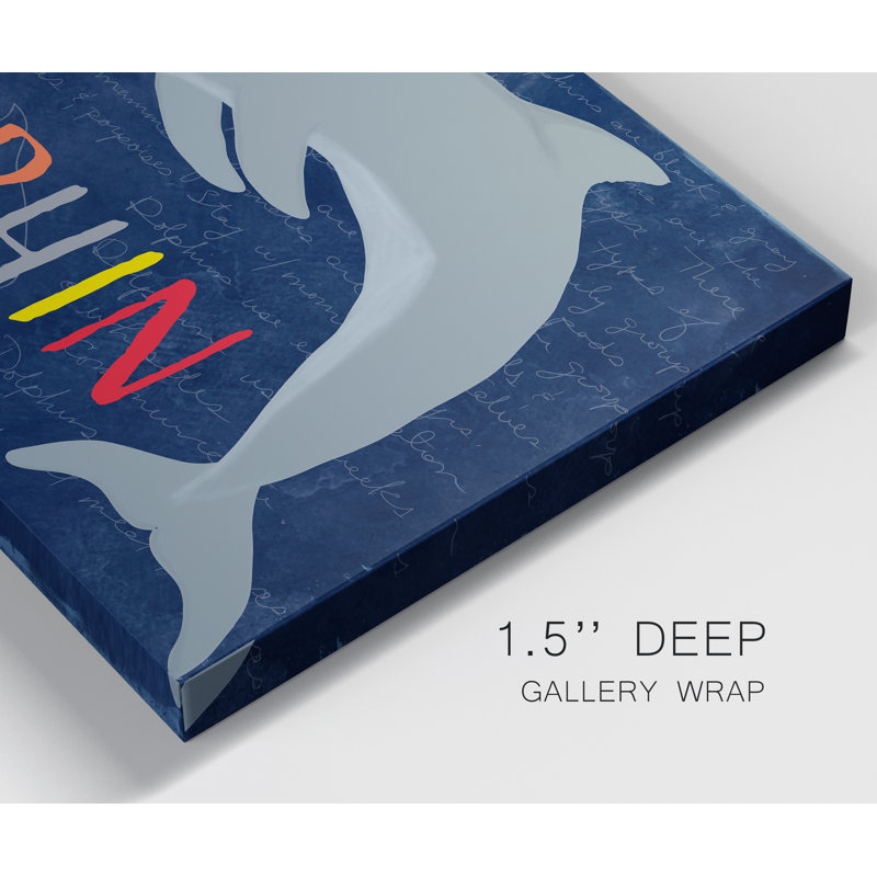 " Dolphin ", 36" H  x 24" W x 1" D