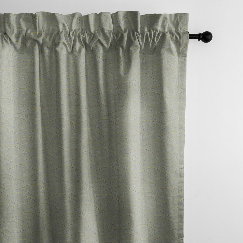 Hemlock Polyester Curtain, 50" W x 108" L