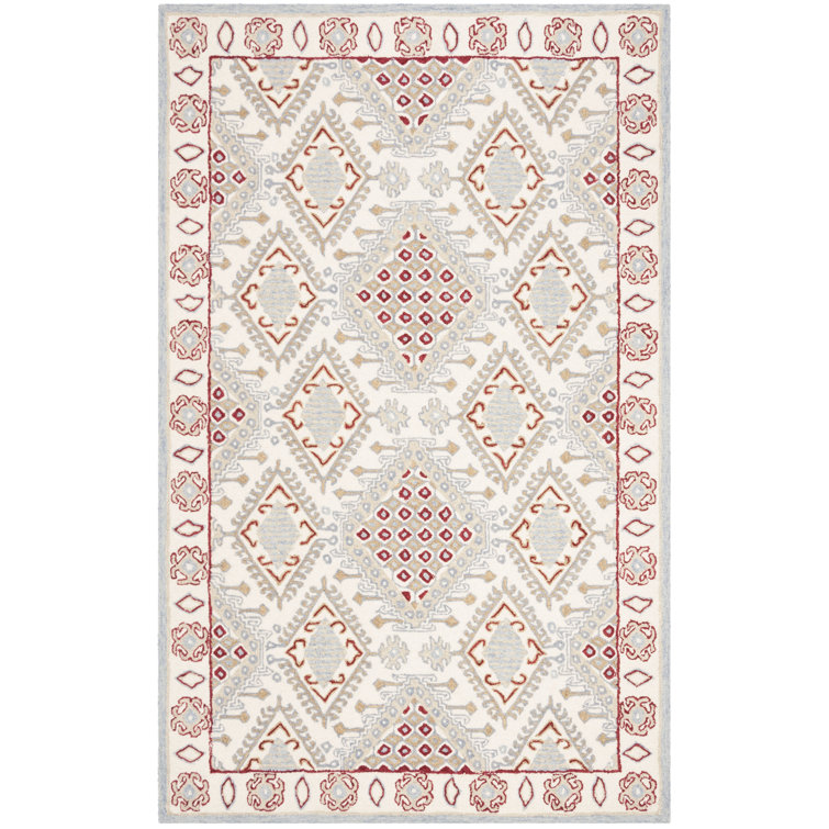 Sebrite Hand Tufted Wool Southwestern Rug