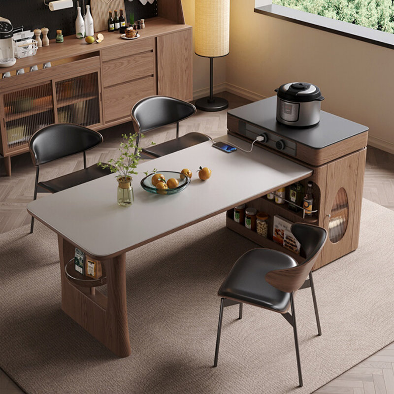 Simple and Classic Retractable Dining Table