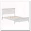Lit plateforme double en bois massif-679618088