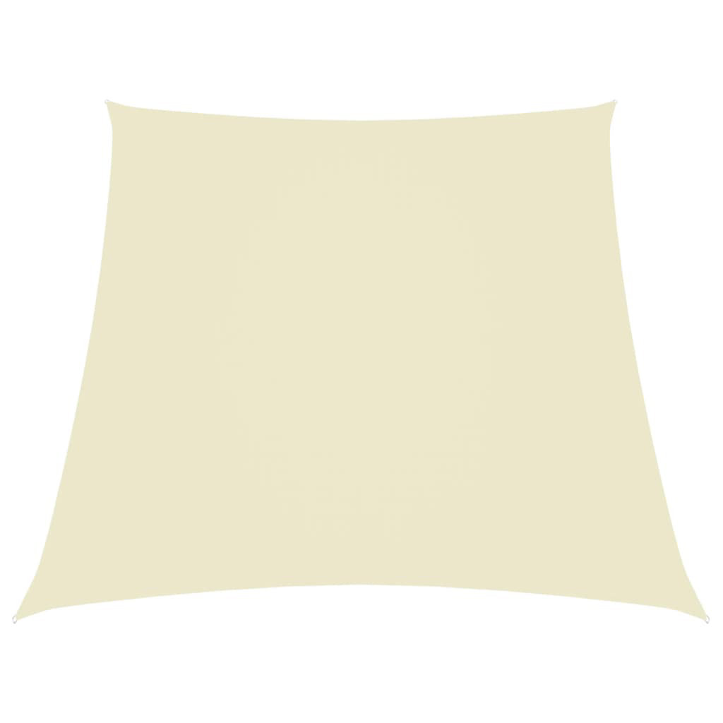 Sonnensegel Oxford-Gewebe TrapezfÃ¶rmig 3/4X3 M Beige